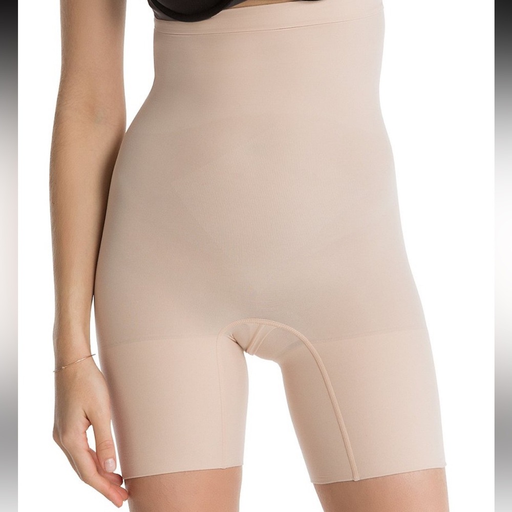 Spanx Women's Higher Power Short Shaper Nude Color Shapewear Style 2745 Size 3X